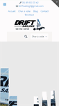Mobile Screenshot of drift-sailing.com